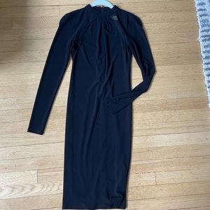 Alice and Olivia Black Dress